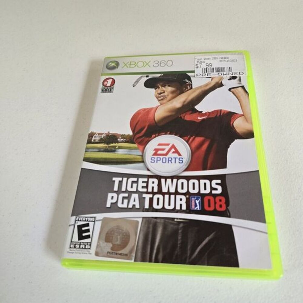 Tiger Woods PGA Tour 08 (Microsoft Xbox‎ 360, 2007)